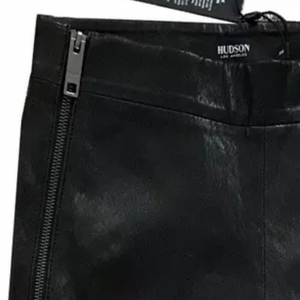 Hudson stretch leather skinny pants - Picture 6 of 6